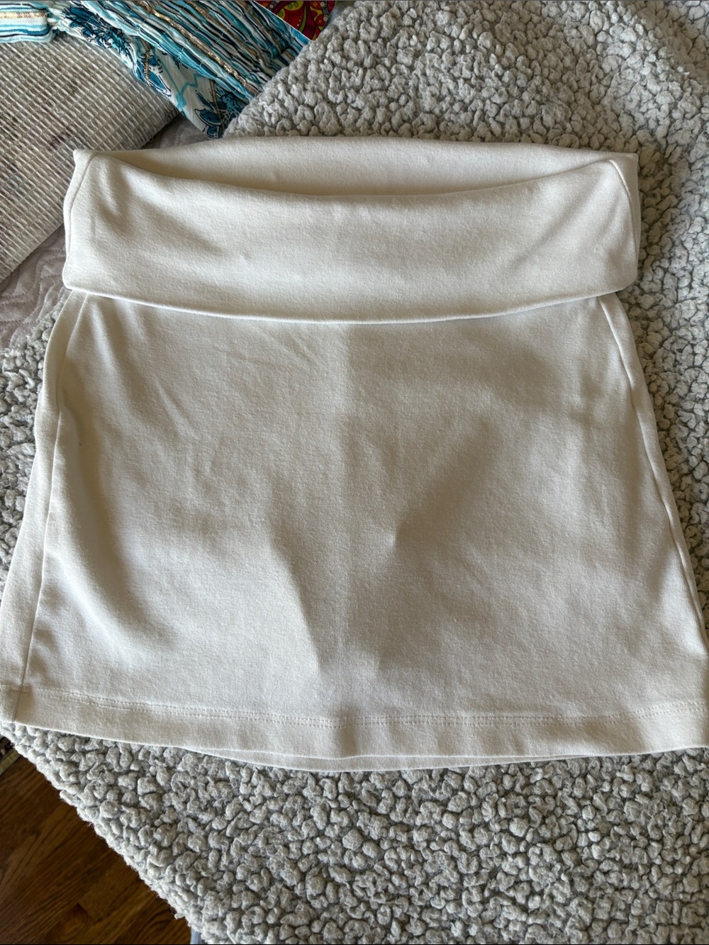 Bershka Fold-Over Mini Skort